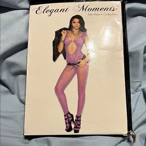 Elegant Moments Lavender Lingerie bodysuit